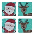 thumbnail image 4 of HOLIDAY TIME 4 PACK COASTERS, 4 of 4