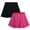 Sugar Plum/Black, variant on RBX Girls Athletic Skorts Performance Scooter Skirt for Girls with Shorts Underneath 2 Pack