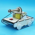 thumbnail image 1 of Kit de ensamblaje de modelo de tanque de madera, ayuda educativa científica para laboratorio escolar, 1 of 9