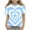Blue, variant on WRKEKC Casual Shirts for Girls, Girls Summer T-Shirts, Children's Casual Round Neck Short Sleeve Shirt Summer Short Sleeve Casual T-shirt