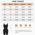 thumbnail image 7 of MANIFIQUE 2 Packs Wasit Trainer Bodysuit for Women Tummy Control Shapewear Scoop Neck Seamless Butt Lifter Full Body Shaper, 7 of 7