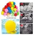 thumbnail image 3 of 10Pcs Reusable Sponge Water Balls for Swimming Pool Summer Water Bomb Balloons for Backyard Beach Fun and Outdoor Party Games, 3 of 6