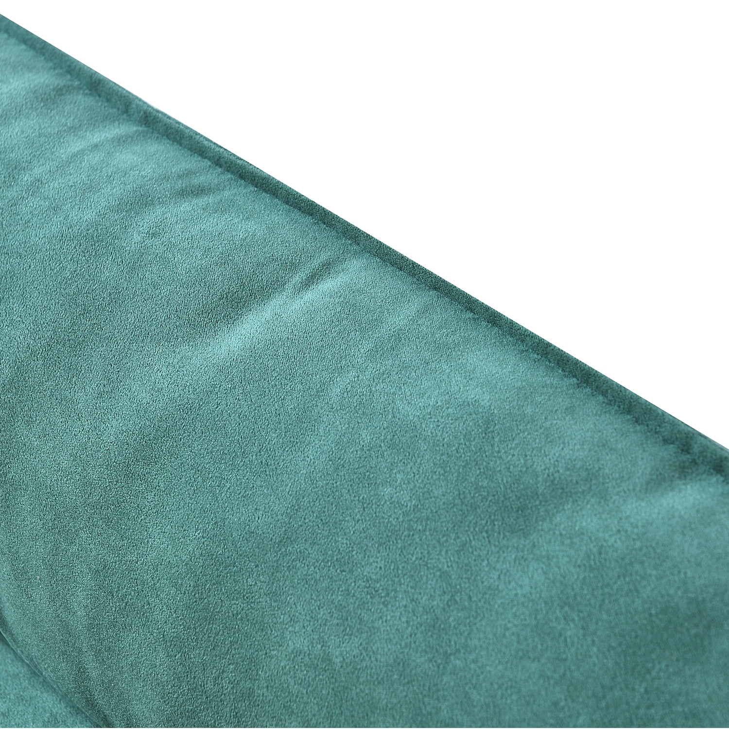 Kadyn 2-Seater Suede Sofa, Suede Mid-Century Tufted Love Seat for Living Room, Modern Suede Upholstered Accent Sofa for Small Spaces, Green Kadyn 2-Seater Suede Sofa, Suede Mid-Century Tufted Love Seat for Living Room, Modern Suede Upholstered Accent Sofa for Small Spaces, Green
