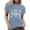 Light Blue, variant on Active Tops Women Stretch Shirts Women Long Sleeve Rayon Tops for Women Solid Shirt Long Sleeve T Shirt Women Set Long Sleeve Polyester Shirt Women Tee for Women Short Sleeve Green M