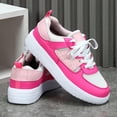thumbnail image 3 of Comfortable Unisex Sneakers, White and Pink Lightweight Design, Perfect for Walking, Commuting, and Everyday Use - 2026 Release, 3 of 8