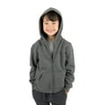 thumbnail image 3 of Leveret Kids & Toddler Boys Girls Sweatshirt Hoodie Jacket Variety of Colors (Size 2-14 Years) (Dark Gray, 14 Years), 3 of 4