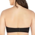 thumbnail image 4 of Elise Full Bust Strapless Bra, Black, 38G, 4 of 6