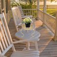 thumbnail image 1 of OULII Iron Flower Tea Table for Gardening Enthusiasts in Golden Finish 1Pcs, 1 of 8
