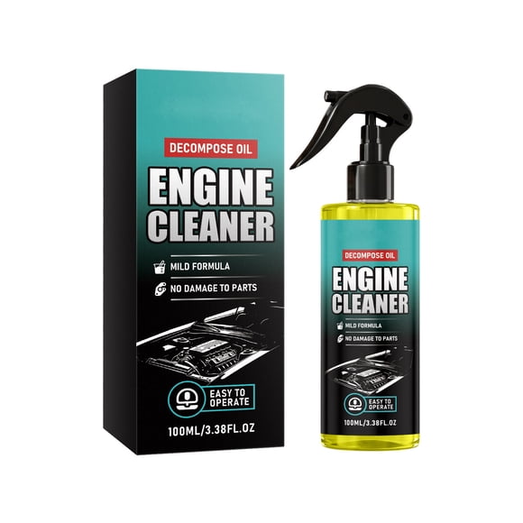 Aqestyerly Engine Cleaner Powerful Oil Stain Carbon Deposit Remover 100Ml