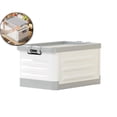 thumbnail image 1 of Dvruxg Boîte de Rangement en Plastique à Roulettes, Organisateur Pliable à Roulettes, Coffre à Jouets Polyvalent pour le Rangement du Salon, 1 of 5