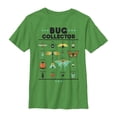 thumbnail image 1 of Boy's Lost Gods Bug Collector  T-Shirt - Kelly Green - X Small, 1 of 2