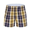 Shorts Men's Boxer Briefs Pajama Plaid Casual Household Home Pants Underwear Hot