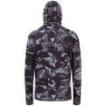 thumbnail image 2 of BASSDASH UPF 50+ Men’s Fishing Hoodie Shirts with Mask Camo UV Long Sleeve Moisture Wicking FS53M, 2 of 6