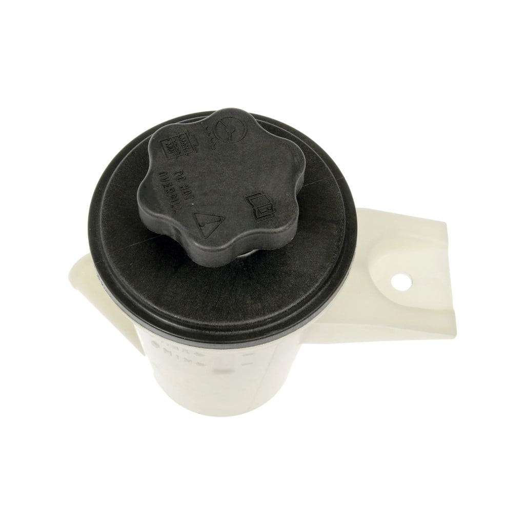 KarParts360 For Ford Expedition 2008-2017 Power Steering Reservoir | Plastic Material | Matte Finish | White Color | Single Type | With Cap | Replacement For 8L1Z3E764A, AL1Z3E764A