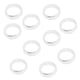 thumbnail image 1 of 10 protectores de dedos transparentes para tijeras de peluquería Claro, 1 of 8