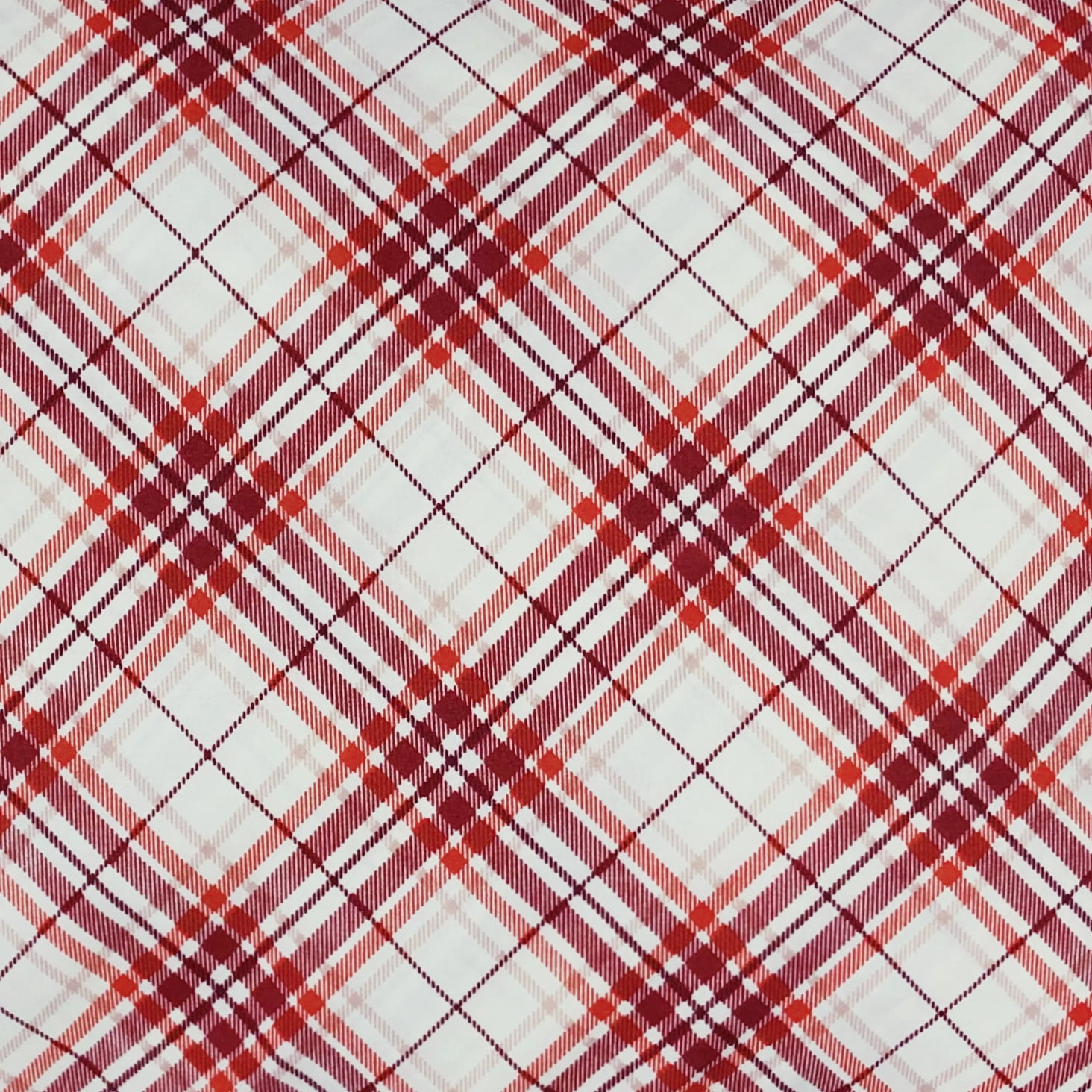Plaid 3-piece Sheet Set Twin Red