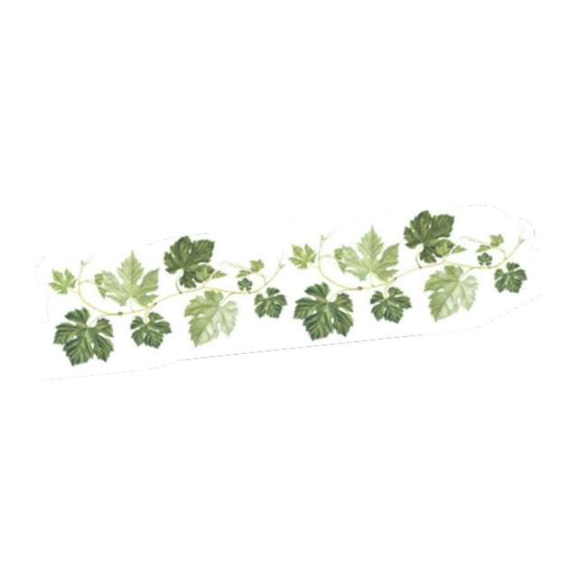 Mural de pared de plantas , decoración artística de pared de hojas , decoraciones artísticas de murales de pared, pegatina de pared de