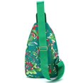 thumbnail image 7 of Jiibva Chinese Flower Printed Sling Bag Chest Bag for Men Women, Lightweight Casual Crossbody Bag Shoulder Bag for Hiking Cycling Traveling, 7 of 7