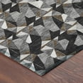 thumbnail image 3 of Addison Rugs Chantille Indoor/Outdoor Transitional Geometric Black Machine Washable Rectangle Rug, 10' x 14', 3 of 8