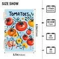 thumbnail image 2 of FORMRS 1-Subject Spiral Notebook 8" x 5" College Ruled 60 Refillable Sheet A5 Hard Cover, 2 Pack, Yellow Floral Tomatoes, 2 of 7