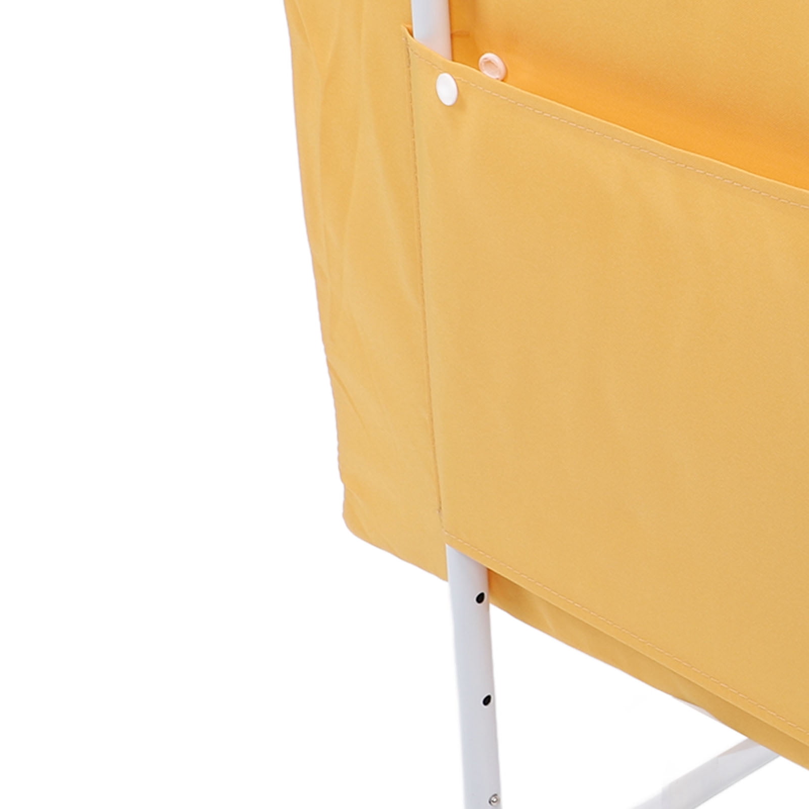 Riousery Baby Bed Rail Guard, Soft Padded Toddler Safety Bed Rail, Height Adjustable Fall Prevention for Kids, Universal Fit Infant Side Guard, Easy Install Mesh Panel, Simple Yellow, 18.9 in / 48 cm