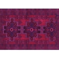thumbnail image 1 of Ahgly Company Indoor Rectangle Persian Pink Traditional Area Rugs, 8' x 12', 1 of 4