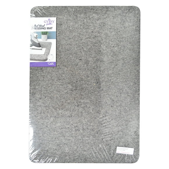 Gypsy Quilter Tapis de Pression en Laine Feutrée 17 Pouces x 24 Pouces