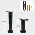 thumbnail image 2 of Adjustable Stretchable Bed Leg with Row Frame Bed Frame Leg Furniture Feet, 2 of 5
