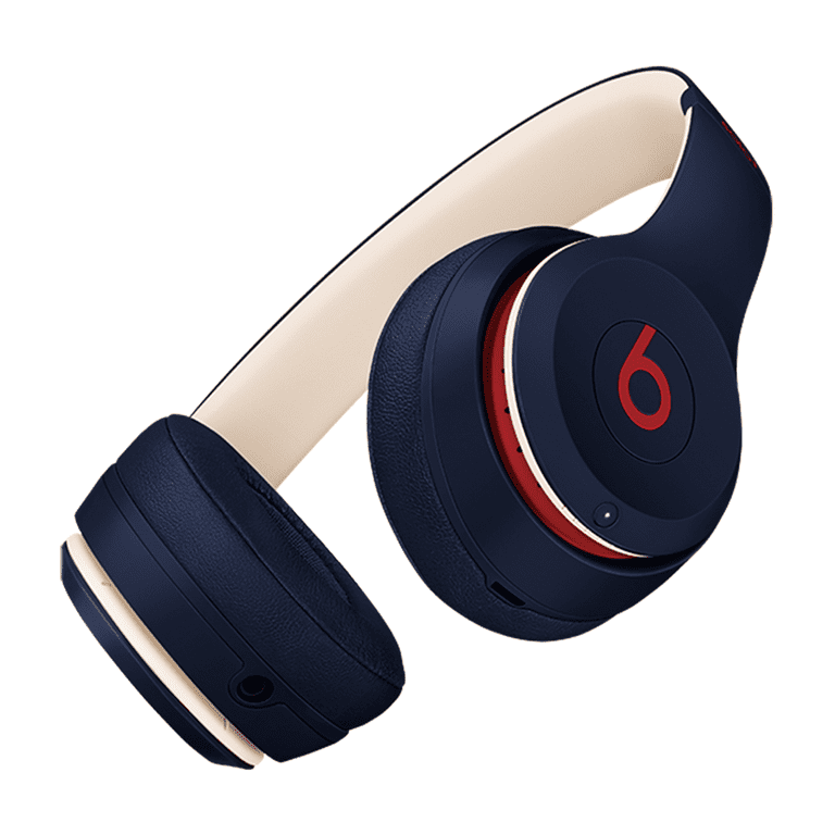 Græsse kutter tekst Beats Solo3 Wireless On-Ear Headphones - Beats Club Collection - Club Navy  - Walmart.com