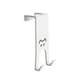 thumbnail image 2 of Btomtd Space Saving Hangers,Wall Hooks For Hanging,Hanger And Storage Rack Behind The Door No Punching Kitchen Cabinet Door Wall Mounted Clothes Rack For Storing Clothes Hats Keys, 2 of 6