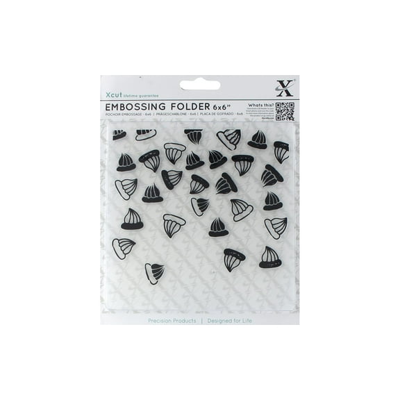 Docrafts Xcut Embossing Folders 6x6 ST Iced Gems