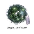thumbnail image 3 of 9.8Ft Wall Mounted Christmas Tree Garland with Warm LED Lights, DIY Flat Hanging Artificial Pine Tree, Space-Saving Wall Christmas Decor for Apartment Home Office Indoor Holiday Party Decoration, 3 of 8