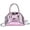 Pink, variant on CoCopeaunts Women's PU Satchel Handbag, Shoulder Bag Shiny Small Stylish Dinner Bag Chain Purse Durable Elegant Handbags Newest