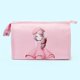 thumbnail image 2 of Bolsa de maquillaje impermeable para viajes al aire libre con estampado de dibujos animados (rosa), 2 of 2