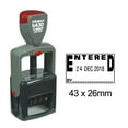 thumbnail image 1 of Printtoo Self Inking Heavy Duty Dater Stamp With Entered By Text & Sign Space Date Rubber Stamp-Black, 1 of 1