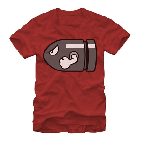 - Nintendo Men's Mario Bullet Bill T-Shirt