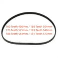 thumbnail image 7 of JINGT 160-191 Teeth 480-573mm Multiple Sizes Bread Maker Belt Kitchen Replace Repair 168T, 7 of 7