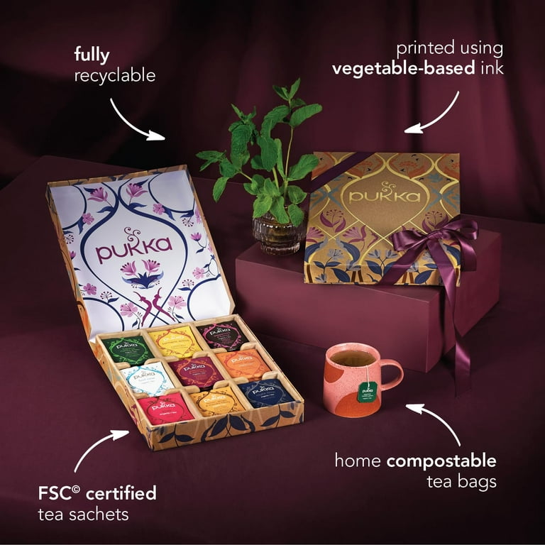 Pukka Herbs Tea Selection Luxury Gift Box, Collection of Organic, Herbal  Teas, 45 Count
