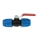 thumbnail image 2 of Válvula de Bola 3/4 Plástico Grifo Llave Agua para Jardín Acuario Caudal Conector Tubo de Riego - Núcleo de acero de 25 mm Sunnimix válvula de bola para tubería de riego, 2 of 7