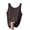 Brown, variant on Staron Summer Tops for Women Casual Oversized Solid Round Neck Sleeveless Blouse Tank Top, Green 3XL