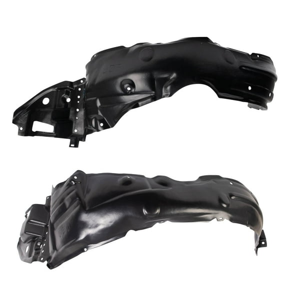 TRQ Front Inner Fender Liner Set Fits Select 2014-2016 Toyota Corolla TO1248184 TO1249184