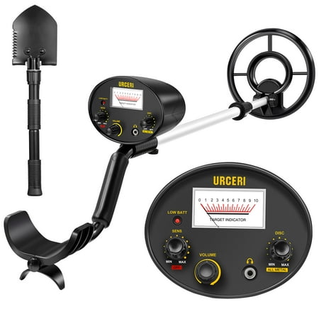 URCERI GC-1069 Waterproof High Accuracy Treasure Hunter Metal Detector with Pinpointer for Beginners Professionals, (The Best Metal Detectors For Land Water And Gold)