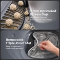 thumbnail image 3 of HHOLOVE ABRCT L1 Pro Open Top Smart Automatic Cat Litter Box 60L Self Cleaning Cat Toilet WiFi App Control Quiet Odor Control Dark Gray, 3 of 11