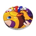 thumbnail image 2 of Lsque Pikmin Round Bar chair cushion covers Velvet Fabric Premium Comfort Protects from Scratches and Stains for 14-17 Inch Chair- 14 inch, 2 of 7