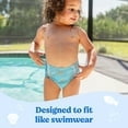 (2 pack)Huggies Little Swimmers Disposable Swim Diapers, Size 3 (16-26 lbs), 15 Ct (Select for More)