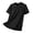 A-Black782, variant on Bibifish Mens T-Shirts Solid Color Loose Oversized Silhouette Tee Tops Simple Daily Outfit Tees