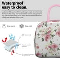 thumbnail image 3 of Lunch Bag Lunch Box for Women Reusable Insulated Lunch Cooler Bags,Large Capacity for Work Travel Picnic,Water-Resistant Pioneer Colorful Floral Lunch Tote Bag Gifts for Woman Mom Pink, 3 of 6