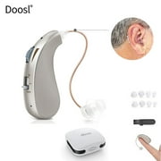 Doosl Personal Sound Amplifiers for Ears Rechargeable, Portable Amplifiers Devices for Seniors, Beige, 1pc