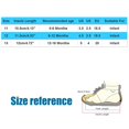 thumbnail image 3 of NOKIO Baby Girls Mary Jane Flats with Bowknot Flowers Princess Wedding Dress Ballet Shoes Non-Slip Toddler First Walkers Newborn Crib Shoes Baby Girls Soft Soled Princess Shoes, 3 of 9