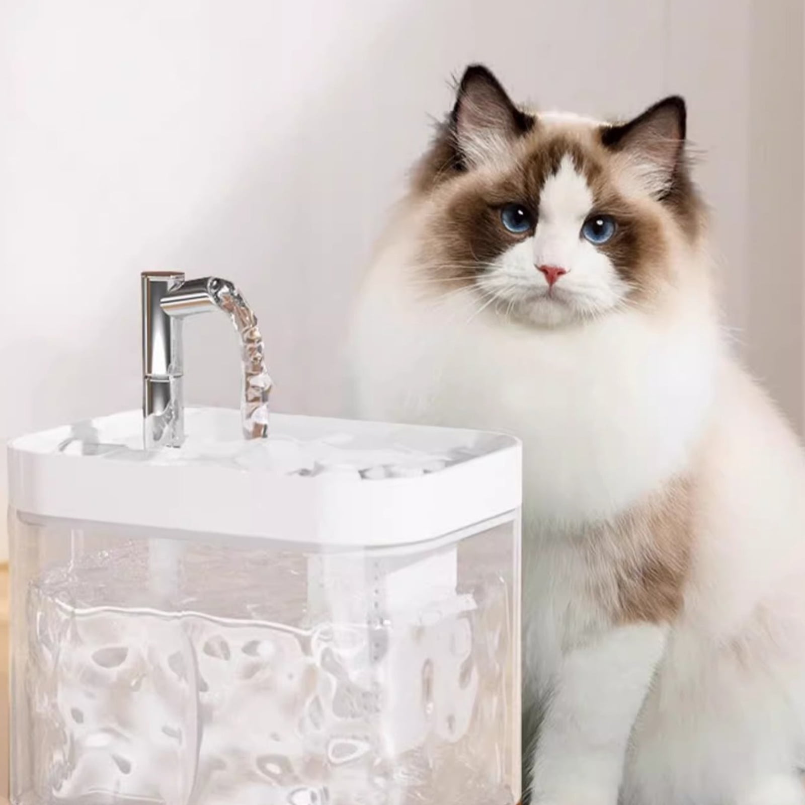Quiet Automatic Dog Waterer Dispenser Mute Indoor Pet Drinking Fountain Easy to Drink
